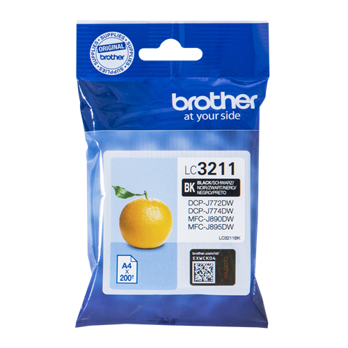 Brother LC3211BK Preto Cartucho de tinta