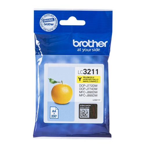 Brother LC3211Y Amarelo Cartucho de tinta