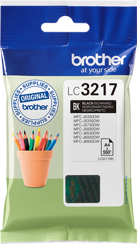 Brother LC3217BK zwart inktpatroon