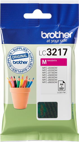 Brother LC3217M purpurová Inkoustovou kazetu
