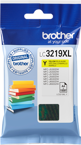 Brother LC3219XLY Amarelo Cartucho de tinta