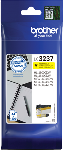 Brother LC3237Y Amarelo Cartucho de tinta