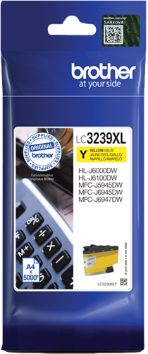 Brother LC3239XLY Amarelo Cartucho de tinta