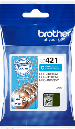 Brother LC421C Cyan Cartouche d'encre