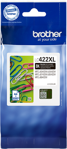 Brother LC422XLBK Preto Cartucho de tinta
