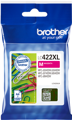 Brother LC422XLM purpurová Inkoustovou kazetu