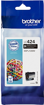 Brother LC424BK Preto Cartucho de tinta