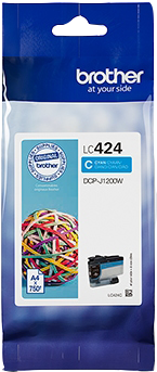 Brother LC424C Cyan Cartucho de tinta
