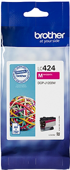 Brother LC424M purpurová Inkoustovou kazetu