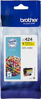 Brother LC424Y Amarelo Cartucho de tinta