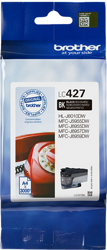 Brother LC427BK Preto Cartucho de tinta