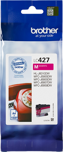 Brother LC427M magenta ink cartridge