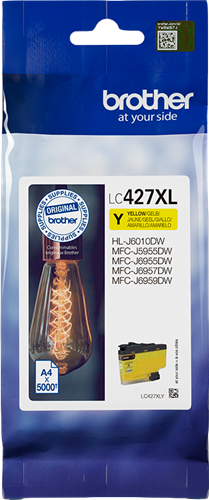 Brother LC427XLY Amarelo Cartucho de tinta