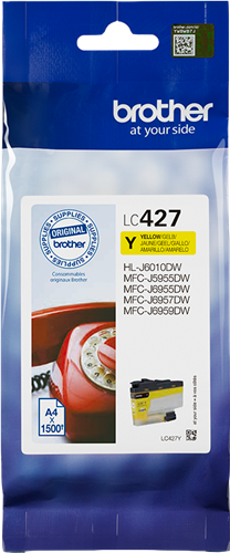 Brother LC427Y Amarelo Cartucho de tinta