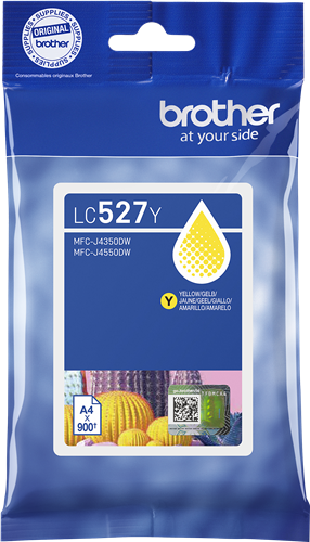 Brother LC527Y Amarelo Cartucho de tinta