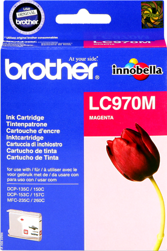 Brother LC970M purpurová Inkoustovou kazetu