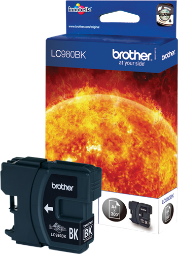 Brother LC980BK Preto Cartucho de tinta