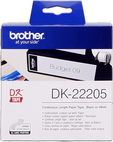 Brother Preto sobre branco