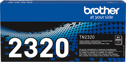 Brother TN-2320 Preto Tóner