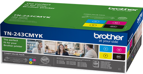 Brother TN-243CMYK Pack Preto / Cyan / Magenta / Amarelo