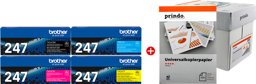 Brother TN-247 MCVP 01 black / cyan / magenta / yellow value pack
