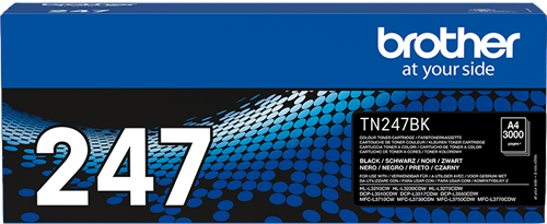 Brother TN-247BK Preto Tóner