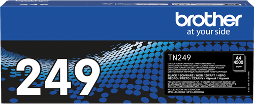 Brother TN-249BK Preto Tóner