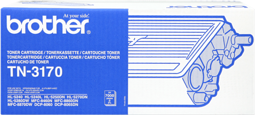 Brother TN-3170 Preto Tóner