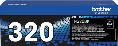 Brother TN-320BK Preto Tóner