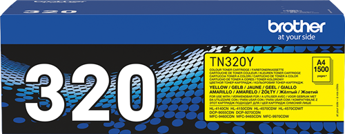 Brother TN-320Y Amarelo Tóner