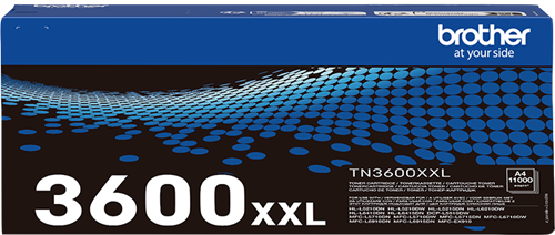 Brother TN-3600XXL Preto Tóner