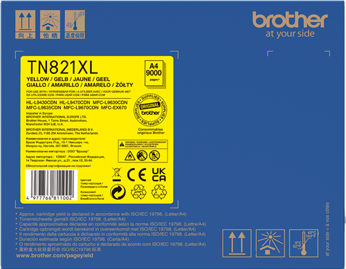 Brother TN-821XLY