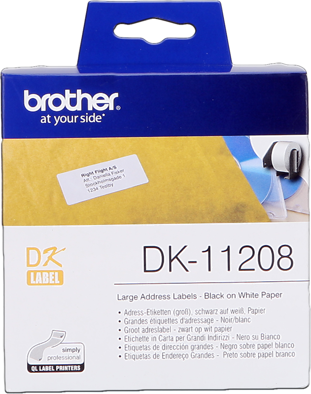 Brother QL-600R DK-11208