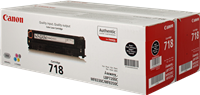 Canon 718 BK VP zestaw czarny