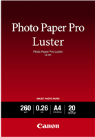 Canon Carta fotografica Pro Luster A4 Bianco