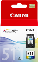 Canon CL-511 várias cores Cartucho de tinta
