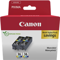 Canon CLI-36 multipack more colours