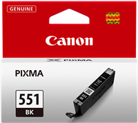 Canon CLI-551BK Preto Cartucho de tinta