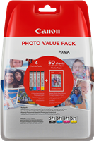 Canon CLI-571 Photo Value Pack black / cyan / magenta / yellow value pack