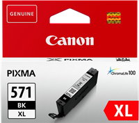 Canon CLI-571bk XL Preto Cartucho de tinta