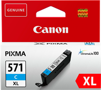 Canon CLI-571c XL Cyan Cartucho de tinta