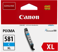 Canon CLI-581c XL Cyan Cartucho de tinta