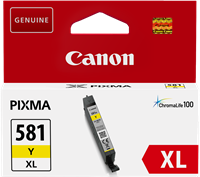 Canon CLI-581y XL Amarelo Cartucho de tinta