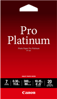 Canon Fotopaier Pro Platinum 10x15cm Weiss