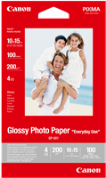 Canon Glossy Fotopapier "Everyday Use" 10 x 15 cm Weiss