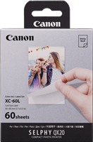 Canon Juego de tinta y papel fotográfico XC-60L, 54 × 85 mm varios colores