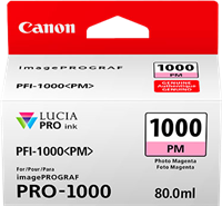 Canon PFI-1000pm magenta (foto) inktpatroon