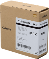 Canon PFI-2100mbk Schwarz (Matt) Druckerpatrone
