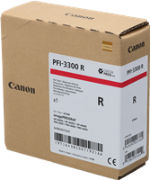 Canon PFI-3300r Rouge Cartouche d'encre