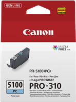 Canon PFI-5100pc cyanfoto Inkoustovou kazetu